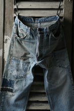 画像をギャラリービューアに読み込む, CHANGES VINTAGE REMAKE DENIM STRAIGHT PANTS / RARE DENIM (INDIGO #B)