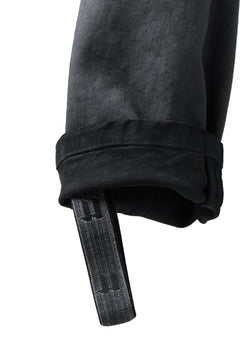 画像をギャラリービューアに読み込む, 11 BY BORIS BIDJAN SABERI LOW-DROPPED CROTCH BAGGY PANT &quot;P4C-F-1481&quot; (STRETCH DENIM / DIRTY GREY)