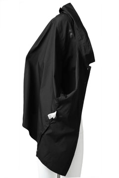 画像をギャラリービューアに読み込む, Y's LOOSEY WORK SHIRT / AIR-TUMBLED COTTON (BLACK)