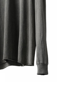 画像をギャラリービューアに読み込む, 11 BY BORIS BIDJAN SABERI LONG SLEEVE TEE "L-S1B-F-1101" (ACID GREY)