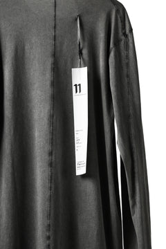 画像をギャラリービューアに読み込む, 11 BY BORIS BIDJAN SABERI LONG SLEEVE TEE &quot;L-S1B-F-1101&quot; (ACID GREY)