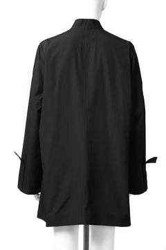 画像をギャラリービューアに読み込む, Y's BANG ON! No.120 CUFF ST CHINA SHIRT / AIR-TUMBLED COTTON (BLACK)