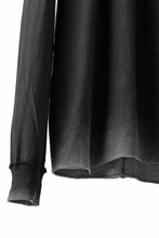 画像をギャラリービューアに読み込む, 11 BY BORIS BIDJAN SABERI LONG SLEEVE TEE "L-S1B-F-1101" (ACID GREY)