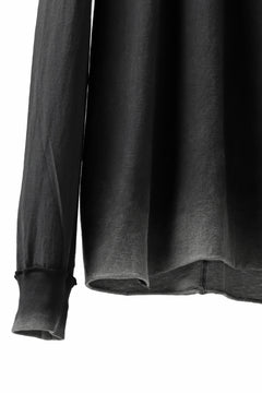 画像をギャラリービューアに読み込む, 11 BY BORIS BIDJAN SABERI LONG SLEEVE TEE "L-S1B-F-1101" (ACID GREY)