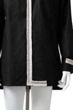 画像をギャラリービューアに読み込む, Y's BANG ON! No.139 ANCIENT TRIBE TAPE-STITCH SHIRT (BLACK)