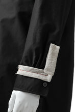 画像をギャラリービューアに読み込む, Y's BANG ON! No.139 ANCIENT TRIBE TAPE-STITCH SHIRT (BLACK)