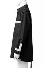 画像をギャラリービューアに読み込む, Y's BANG ON! No.139 ANCIENT TRIBE TAPE-STITCH SHIRT (BLACK)