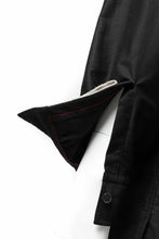 画像をギャラリービューアに読み込む, Y's BANG ON! No.139 ANCIENT TRIBE TAPE-STITCH SHIRT (BLACK)