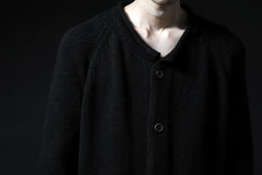 画像をギャラリービューアに読み込む, forme d'expression Buttoned Up Knitted Coat (Black)
