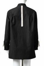 画像をギャラリービューアに読み込む, Y's BANG ON! No.139 ANCIENT TRIBE TAPE-STITCH SHIRT (BLACK)