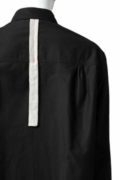 画像をギャラリービューアに読み込む, Y's BANG ON! No.139 ANCIENT TRIBE TAPE-STITCH SHIRT (BLACK)