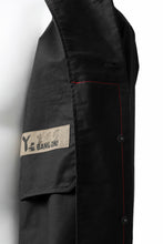 画像をギャラリービューアに読み込む, Y's BANG ON! No.139 ANCIENT TRIBE TAPE-STITCH SHIRT (BLACK)