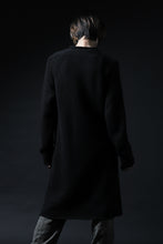 画像をギャラリービューアに読み込む, forme d'expression Buttoned Up Knitted Coat (Black)