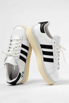 画像をギャラリービューアに読み込む, Y-3 Yohji Yamamoto HICHO LOW SNEAKERS (WHITE/BLACK/GREY)