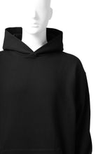 画像をギャラリービューアに読み込む, Y's REGULAR FIT LOGO SWEATER HOODIE (BLACK)