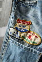 画像をギャラリービューアに読み込む, CHANGES VINTAGE REMAKE PATCHWORK DENIM TAPERED PANTS / VINTAGE DENIM (INDIGO #D)