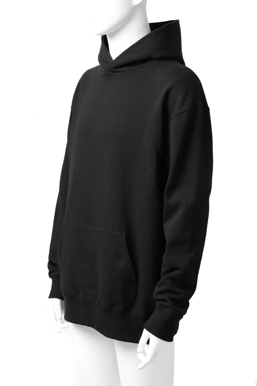 画像をギャラリービューアに読み込む, Y's REGULAR FIT LOGO SWEATER HOODIE (BLACK)