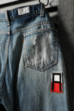 画像をギャラリービューアに読み込む, CHANGES VINTAGE REMAKE PATCHWORK DENIM TAPERED PANTS / VINTAGE DENIM (INDIGO #D)