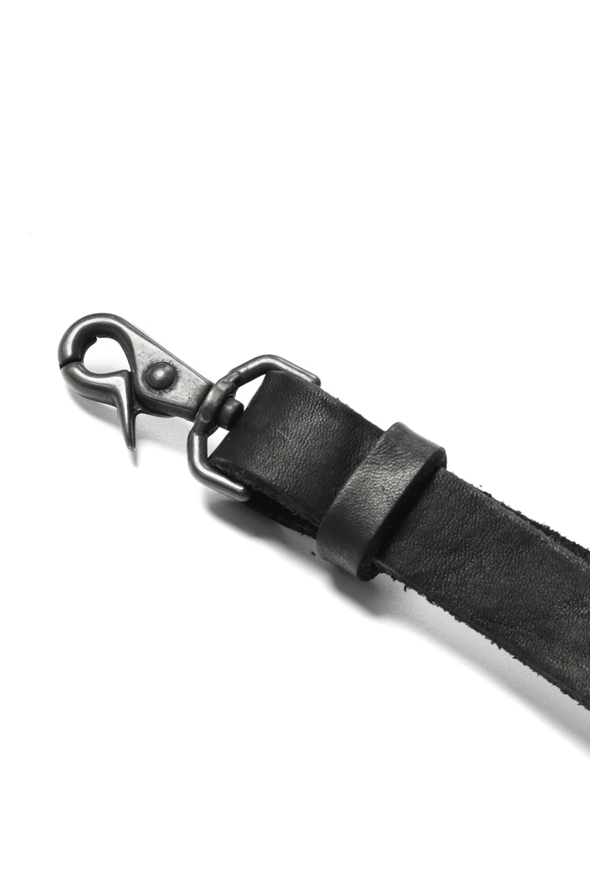 Load image into Gallery viewer, ISAMU KATAYAMA BACKLASH WAIST HANG BAG / DOUBLE-SHOULDER OBJECT DYED (BLACK)