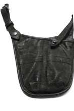 Load image into Gallery viewer, ISAMU KATAYAMA BACKLASH WAIST HANG BAG / DOUBLE-SHOULDER OBJECT DYED (BLACK)
