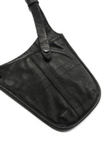 Load image into Gallery viewer, ISAMU KATAYAMA BACKLASH WAIST HANG BAG / DOUBLE-SHOULDER OBJECT DYED (BLACK)