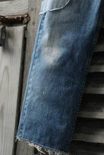 画像をギャラリービューアに読み込む, CHANGES VINTAGE REMAKE PATCHWORK DENIM TAPERED PANTS / VINTAGE DENIM (INDIGO #E)
