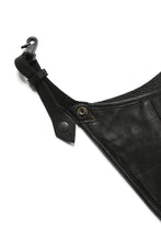 Load image into Gallery viewer, ISAMU KATAYAMA BACKLASH WAIST HANG BAG / DOUBLE-SHOULDER OBJECT DYED (BLACK)