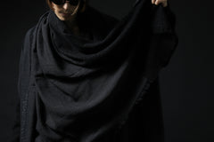 画像をギャラリービューアに読み込む, forme d'expression Camus Scarf (Black)