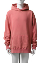 画像をギャラリービューアに読み込む, Y's REGULAR FIT LOGO SWEATER HOODIE - used finish (PINK)