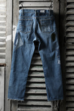 画像をギャラリービューアに読み込む, CHANGES VINTAGE REMAKE PATCHWORK DENIM TAPERED PANTS / VINTAGE DENIM (INDIGO #E)