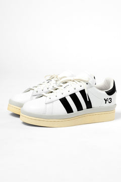 画像をギャラリービューアに読み込む, Y-3 Yohji Yamamoto HICHO LOW SNEAKERS (WHITE/BLACK/GREY)