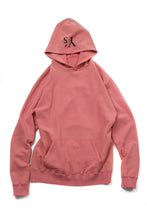 画像をギャラリービューアに読み込む, Y's REGULAR FIT LOGO SWEATER HOODIE - used finish (PINK)