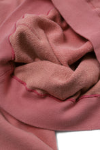 画像をギャラリービューアに読み込む, Y's REGULAR FIT LOGO SWEATER HOODIE - used finish (PINK)