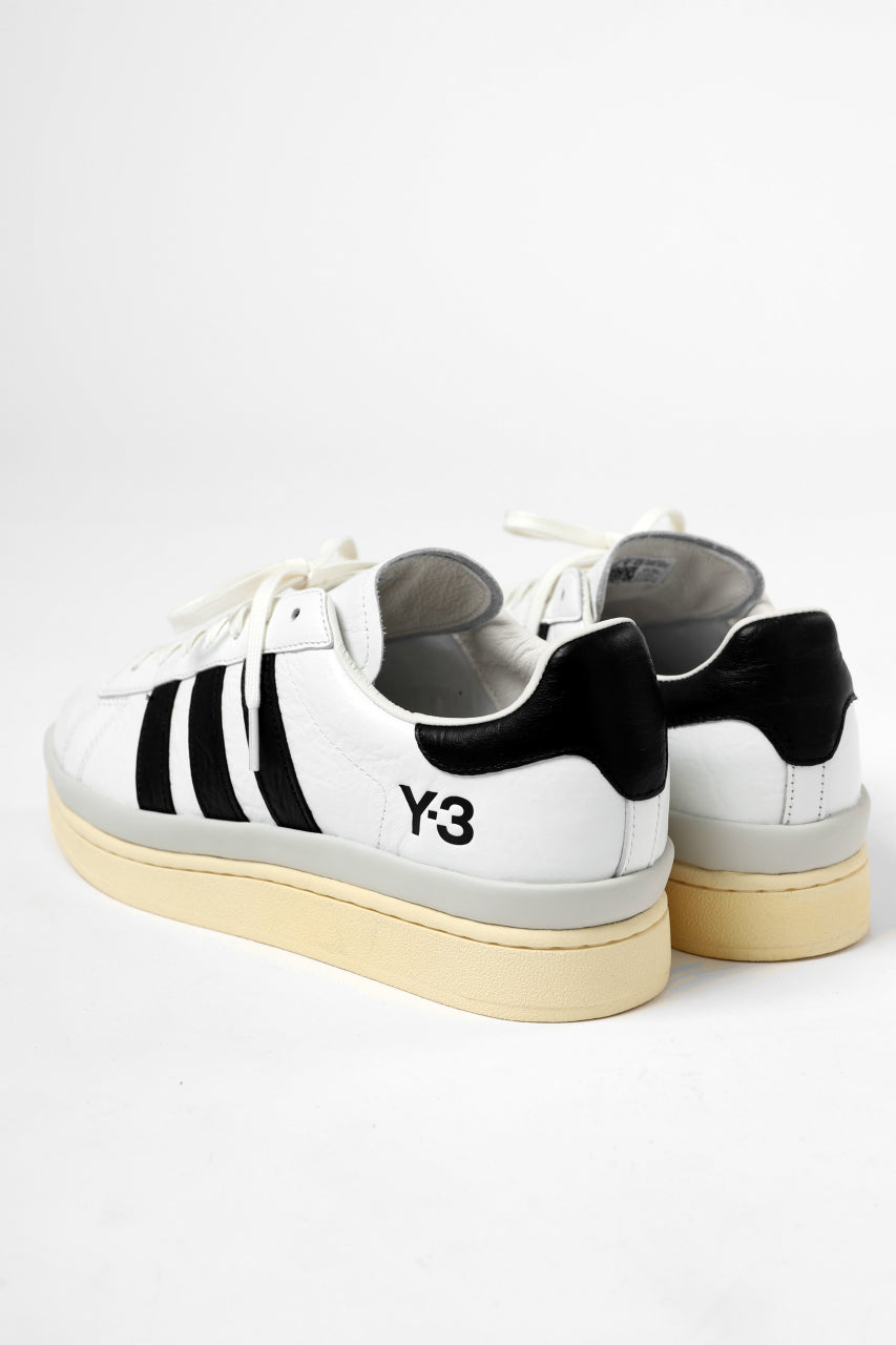 画像をギャラリービューアに読み込む, Y-3 Yohji Yamamoto HICHO LOW SNEAKERS (WHITE/BLACK/GREY)