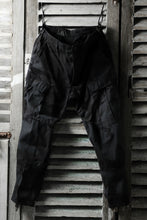 画像をギャラリービューアに読み込む, CHANGES VINTAGE REMAKE MILITARY CARGO TAPERED PANTS / WOODLAND CAMO (CHARCOAL DYED #A)