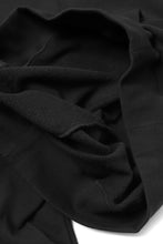 画像をギャラリービューアに読み込む, Y's REGULAR FIT LOGO SWEATER HOODIE (BLACK)