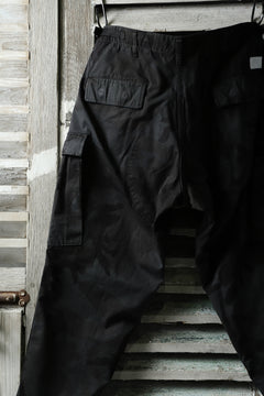 画像をギャラリービューアに読み込む, CHANGES VINTAGE REMAKE MILITARY CARGO TAPERED PANTS / WOODLAND CAMO (CHARCOAL DYED #A)