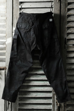 画像をギャラリービューアに読み込む, CHANGES VINTAGE REMAKE MILITARY CARGO TAPERED PANTS / WOODLAND CAMO (CHARCOAL DYED #A)