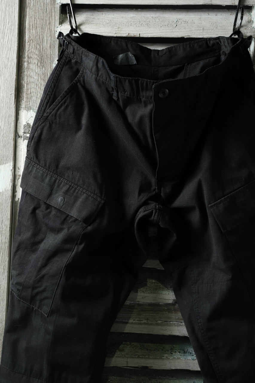 画像をギャラリービューアに読み込む, CHANGES VINTAGE REMAKE MILITARY CARGO TAPERED PANTS / WOODLAND CAMO (CHARCOAL DYED #B)