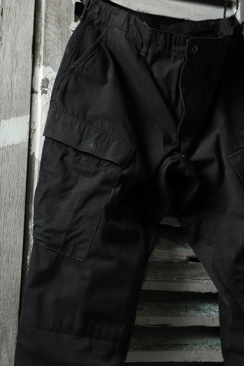画像をギャラリービューアに読み込む, CHANGES VINTAGE REMAKE MILITARY CARGO TAPERED PANTS / WOODLAND CAMO (CHARCOAL DYED #B)