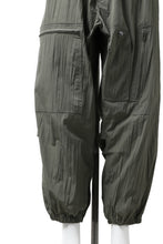 画像をギャラリービューアに読み込む, Y's.... WRINKLE TEXTURE TACTICAL PANTS (KHAKI)