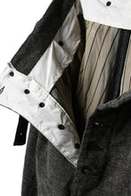画像をギャラリービューアに読み込む, KLASICA BARREL-TWEED SUSPENDER TROUSERS / OFF TWEED WOOL (MIX)