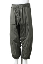 画像をギャラリービューアに読み込む, Y's.... WRINKLE TEXTURE TACTICAL PANTS (KHAKI)