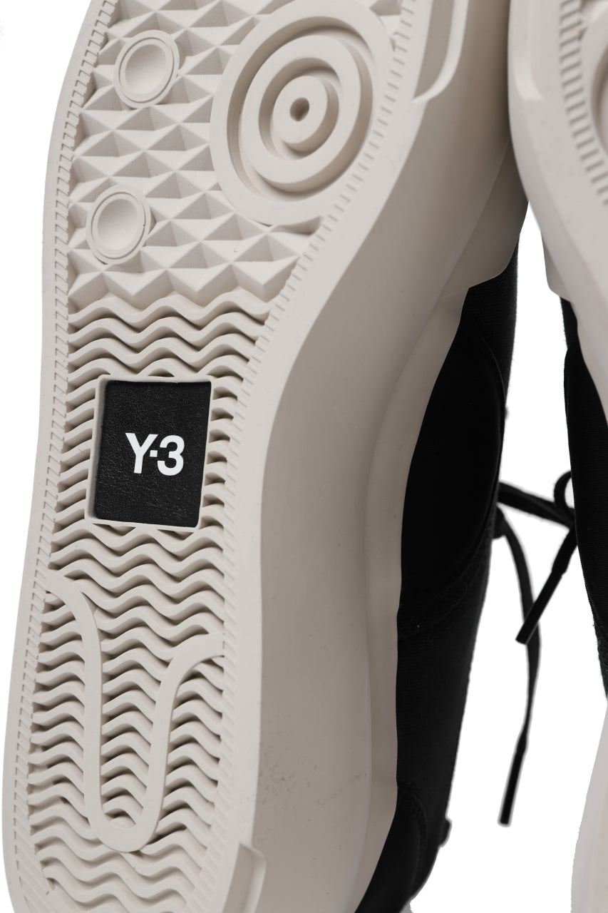 画像をギャラリービューアに読み込む, Y-3 Yohji Yamamoto AJATU COURT FORMAL SNEAKERS (BLACK/BLACK/CLEARBROWN)