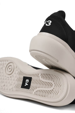 画像をギャラリービューアに読み込む, Y-3 Yohji Yamamoto AJATU COURT FORMAL SNEAKERS (BLACK/BLACK/CLEARBROWN)