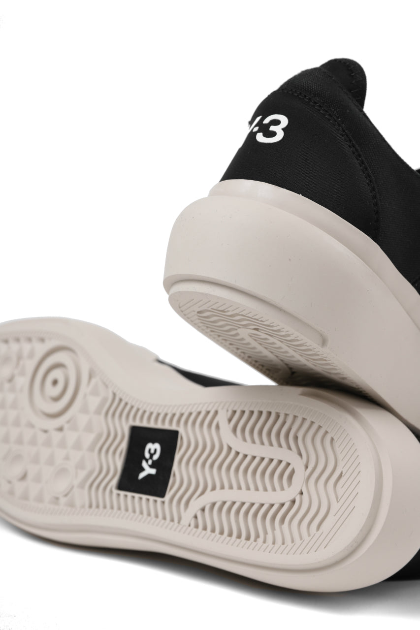 画像をギャラリービューアに読み込む, Y-3 Yohji Yamamoto AJATU COURT FORMAL SNEAKERS (BLACK/BLACK/CLEARBROWN)