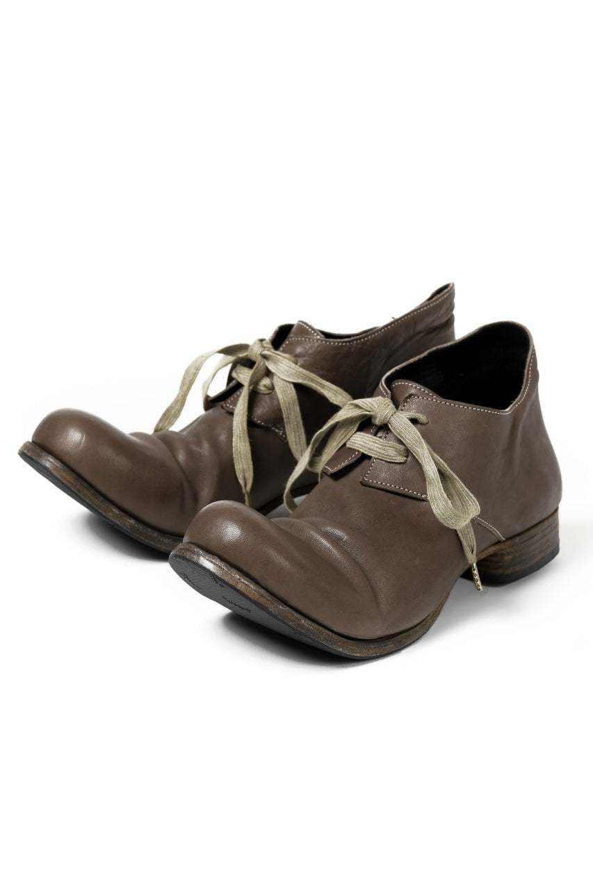 画像をギャラリービューアに読み込む, Portaille &quot;one make&quot; PL20 Derby Shoes (Soft Tanned Horse Leather / TAUPE)