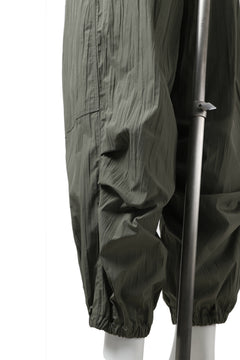 画像をギャラリービューアに読み込む, Y's.... WRINKLE TEXTURE TACTICAL PANTS (KHAKI)