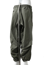 画像をギャラリービューアに読み込む, Y's.... WRINKLE TEXTURE TACTICAL PANTS (KHAKI)