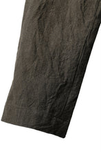 画像をギャラリービューアに読み込む, KLASICA MORROW-OCN TAPERED TROUSERS / IKAT DYED STRIPE COTTON  (CINNAMON)
